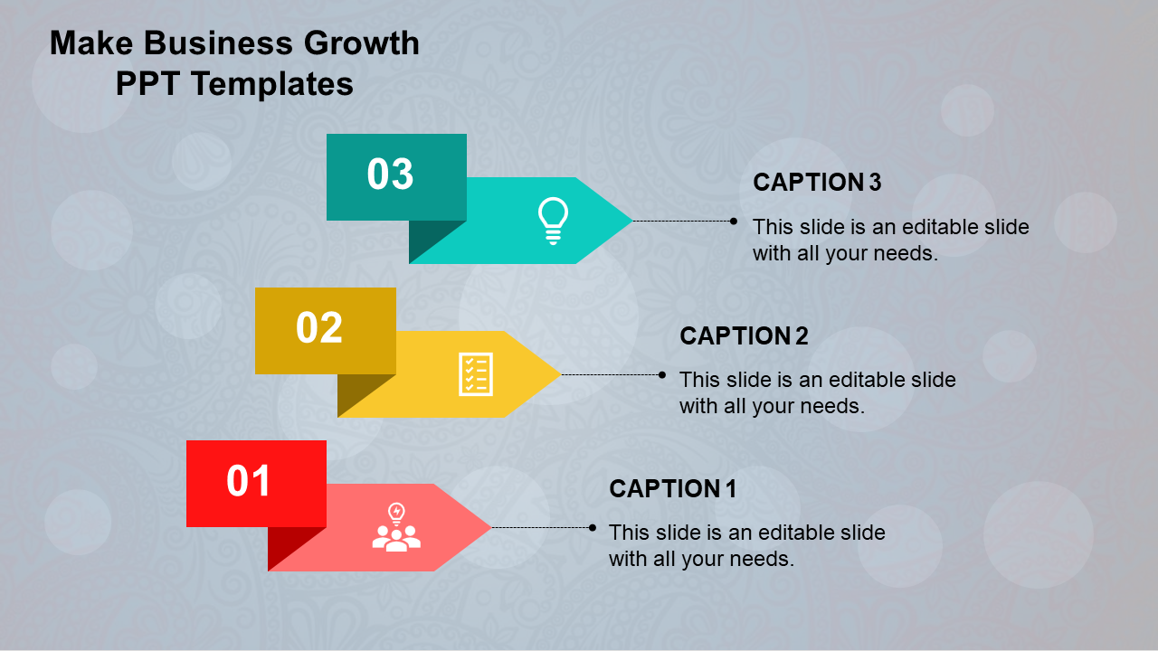 Business Growth PowerPoint Template and Google Slides Themes